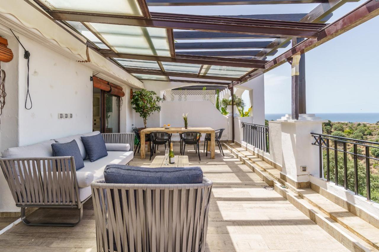Апартаменты Fantastico Atico Duplex En Марбелья Экстерьер фото